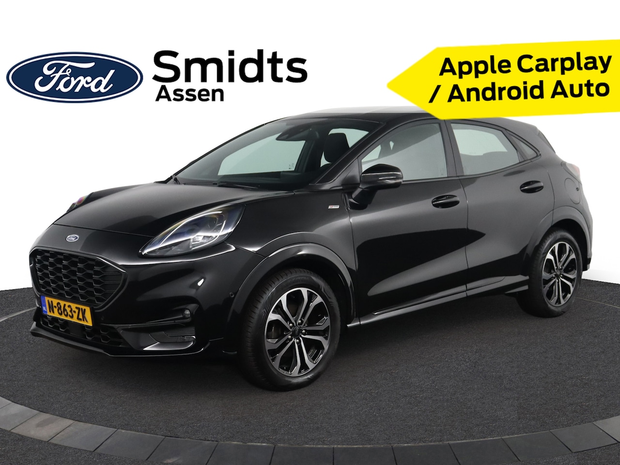 Ford Puma - 125pk EcoBoost Hybrid St-line | All Season Banden | Winter pack | Adaptieve Cruise Control - AutoWereld.nl