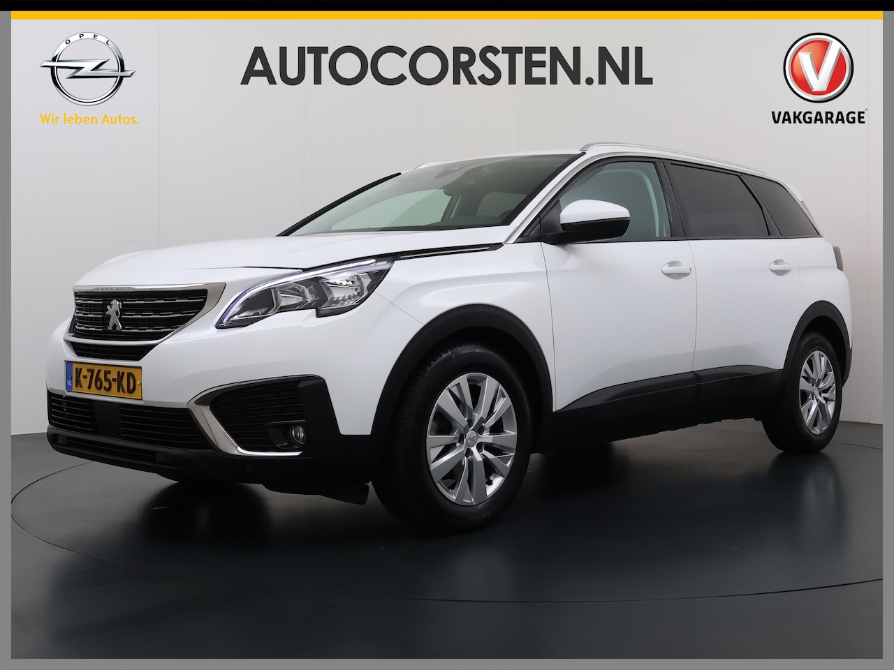 Peugeot 5008 - T 131PK AUT-8 7-Pers. Navi 360°Camera Ecc Apple Carplay Android Auto Cruise Control Pdc Bl - AutoWereld.nl