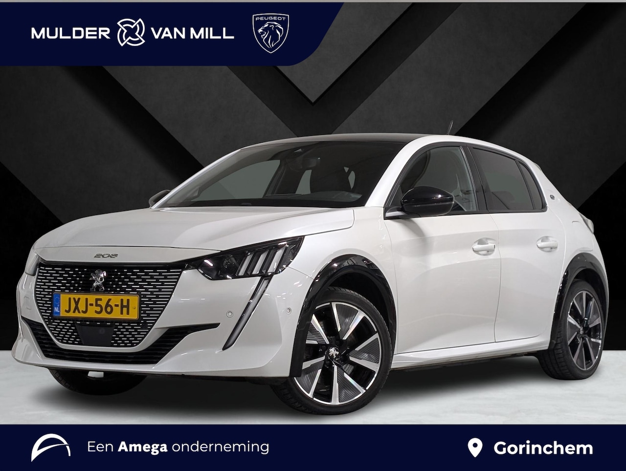 Peugeot e-208 - GT EV 3-FASEN 50kWh 136pk | TWO-TONE! | NAVI | CAMERA | WARMTEPOMP | APPLE CARPLAY / ANDRO - AutoWereld.nl