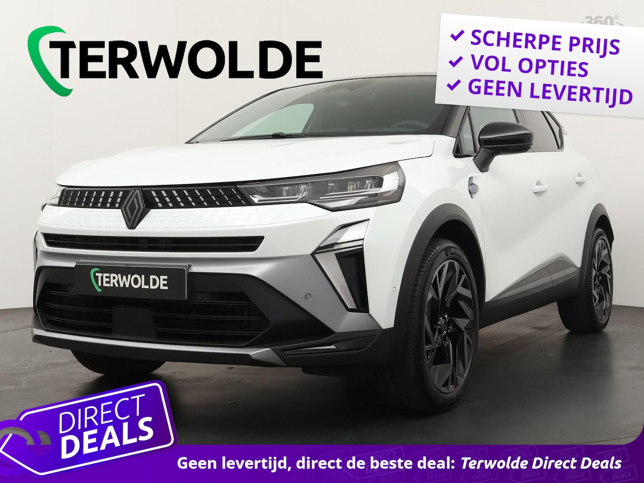 Renault Captur - 1.8 E-Tech full hybrid 160 esprit Alpine | pack privilège | pack light & sound | - AutoWereld.nl