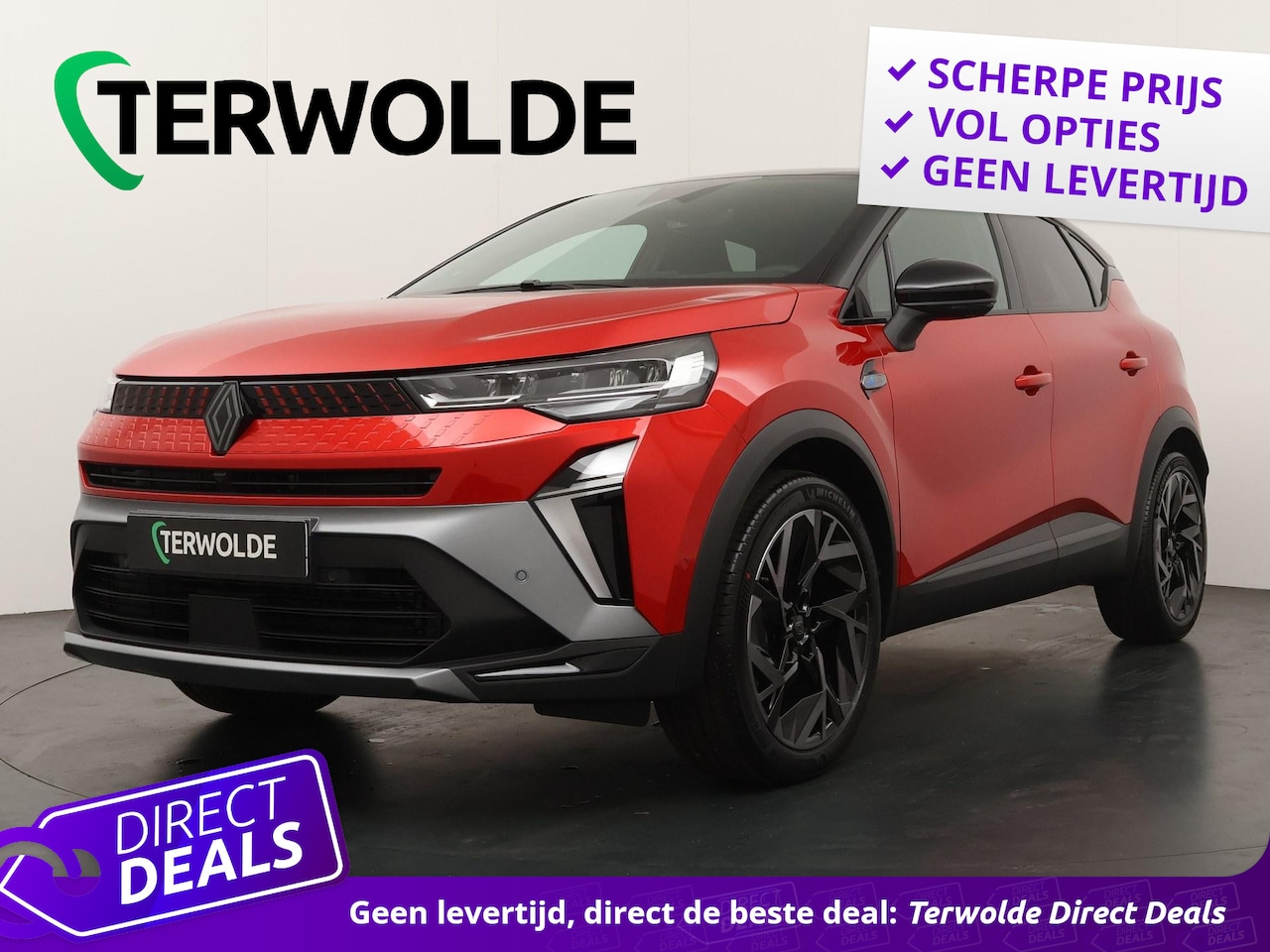 Renault Captur - 1.8 E-Tech full hybrid 160 esprit Alpine | pack privilège | pack light & sound | - AutoWereld.nl