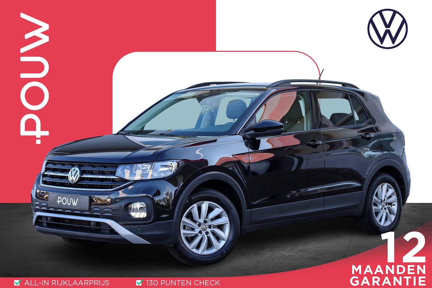 Volkswagen T-Cross - 1.0 TSI 95pk Life | Parkeersensoren | App Connect | Adaptive Cruise - AutoWereld.nl