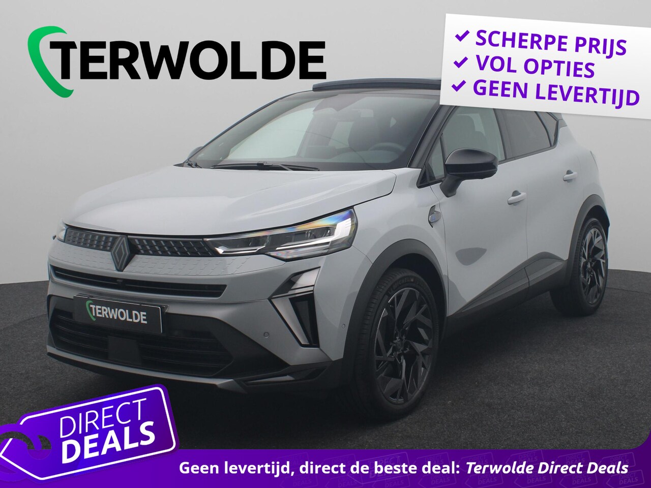 Renault Captur - 1.8 E-Tech full hybrid 160 esprit Alpine | pack privilège | pack light & sound | - AutoWereld.nl