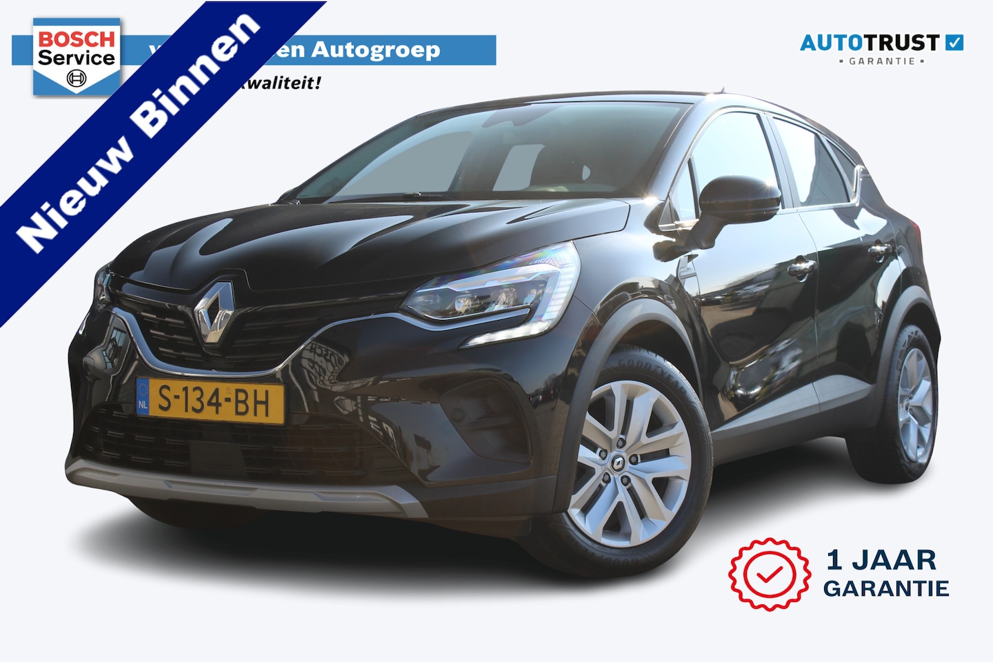 Renault Captur - 1.0 TCe 90 evolution | Incl. 12 maanden garantie | Achteruitrijcamera | Parkeersensoren | - AutoWereld.nl