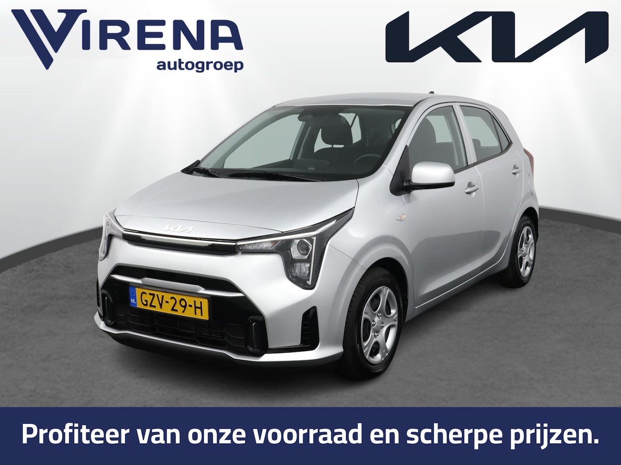 Kia Picanto - 1.0 DPI DynamicLine Airco - Apple Carplay/Android Auto - Cruise Control - Navigatie - Acht - AutoWereld.nl
