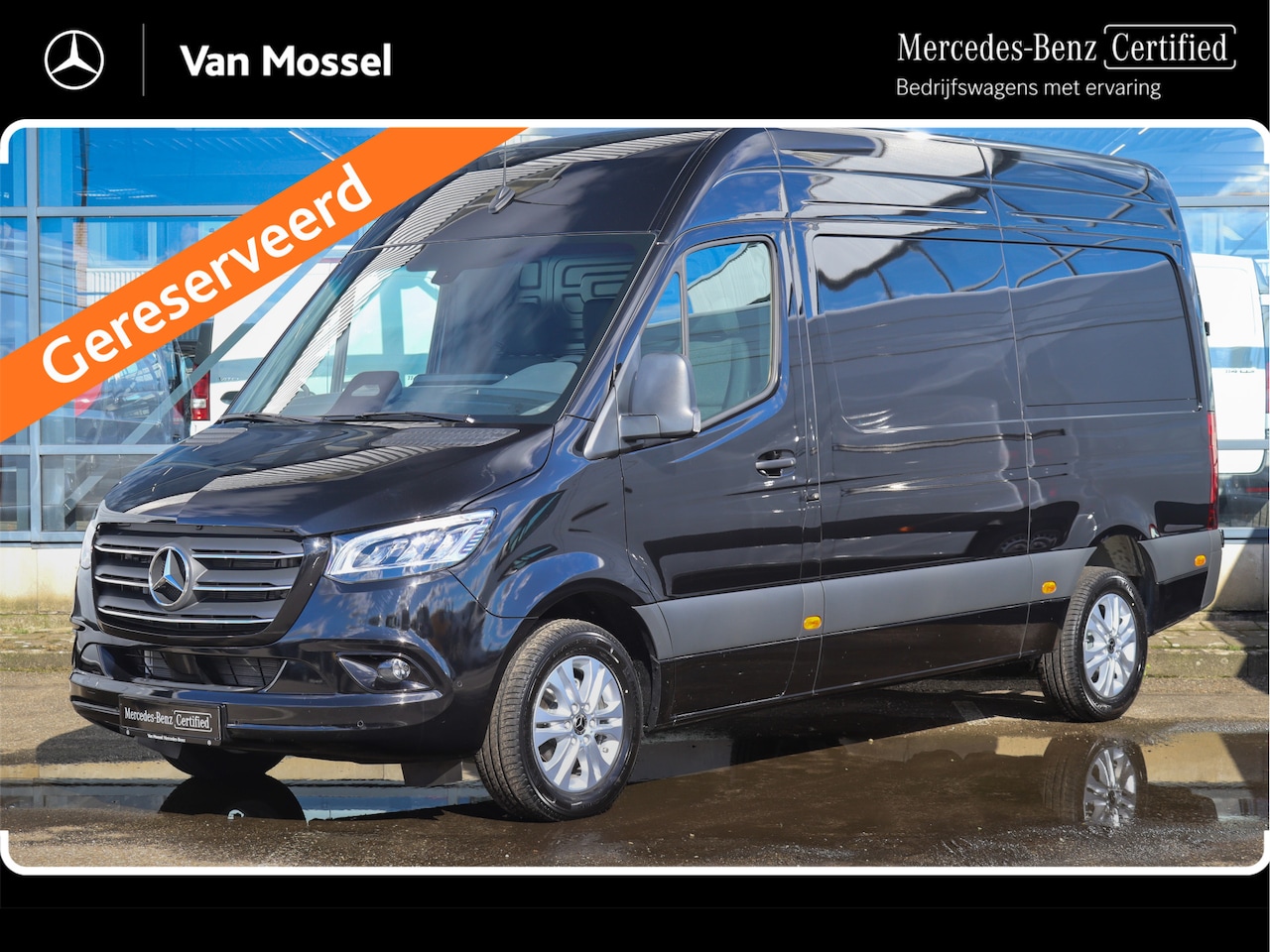 Mercedes-Benz Sprinter - 319 CDI L2H2 PRO | CLIMA/NAVI/CAMERA/3.500KG AHW/DISTRONIC | Certified . - AutoWereld.nl