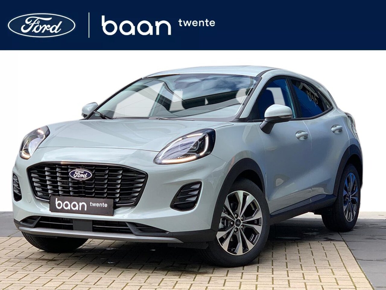 Ford Puma - 1.0 EcoBoost Hybrid Titanium | Winter Pack | Camera | Cactus Grey | €6.500,- VOORDEEL - AutoWereld.nl