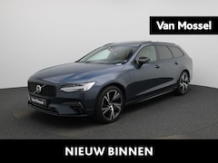 Volvo V90 - T6 Plug-in hybrid AWD Ultra Dark Automaat | Panoramadak | Harman Kardon | Head-up | Leder