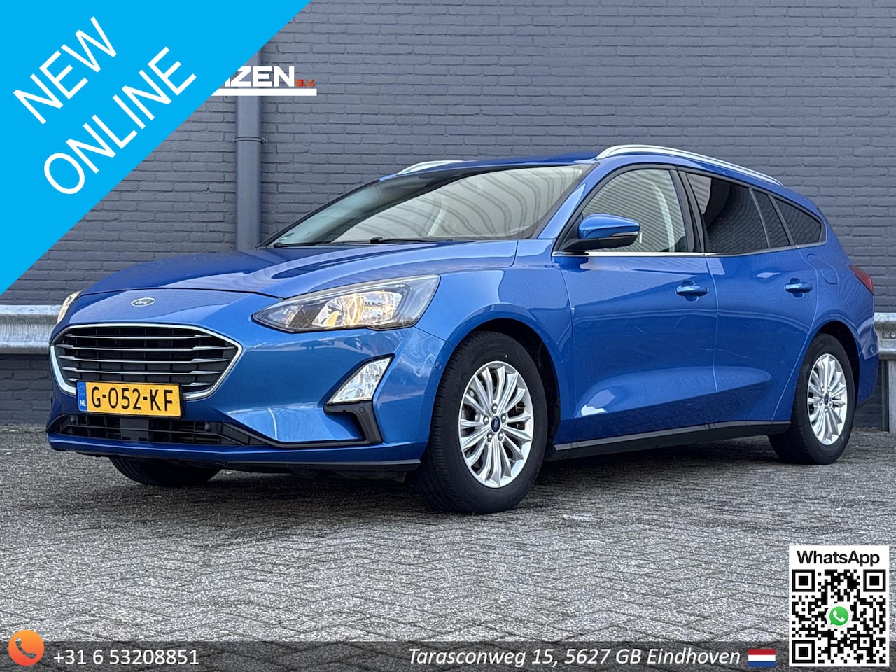Ford Focus Wagon - 1.0 EcoBoost Titanium Business | € 4.950,- NETTO! | Climate | Cruise | Navi | Camera | APK - AutoWereld.nl