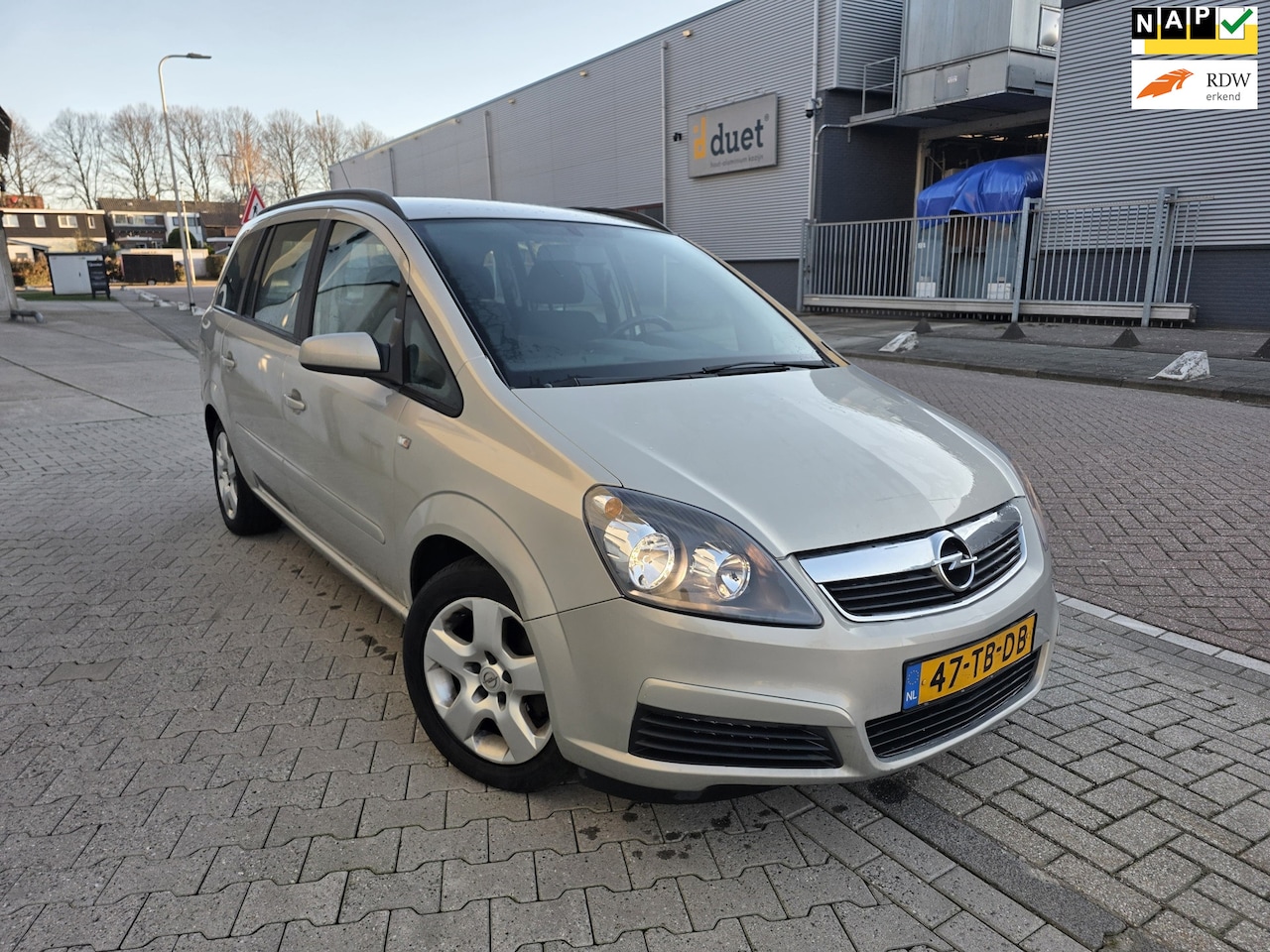 Opel Zafira - 1.6 Enjoy AIRCO 7 Pers APK - AutoWereld.nl