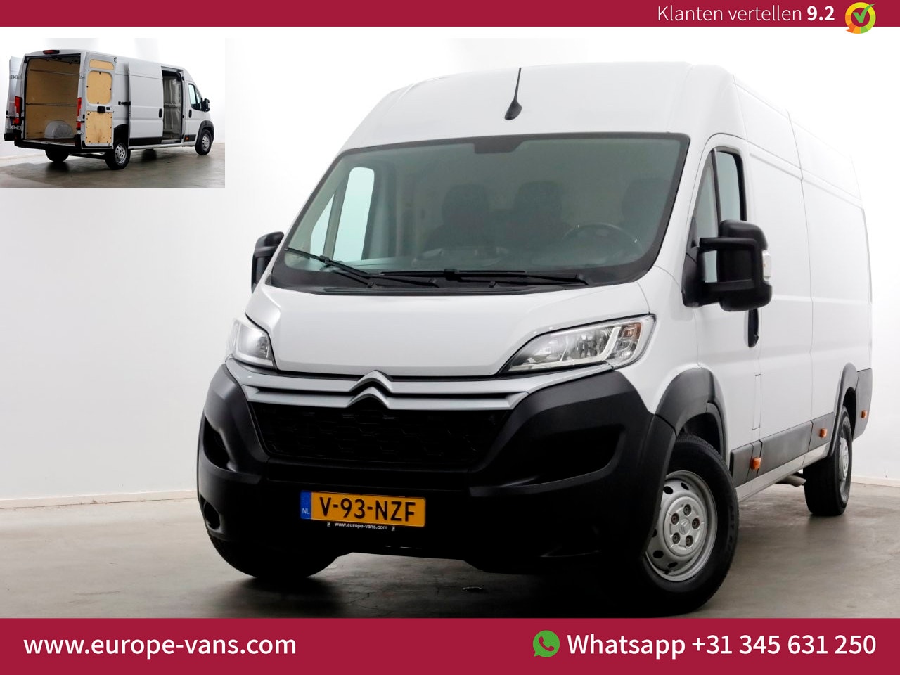 Citroën Jumper - 2.2 BlueHDi 165pk L4H2 Airco/Navi/Camera 06-2024 - AutoWereld.nl