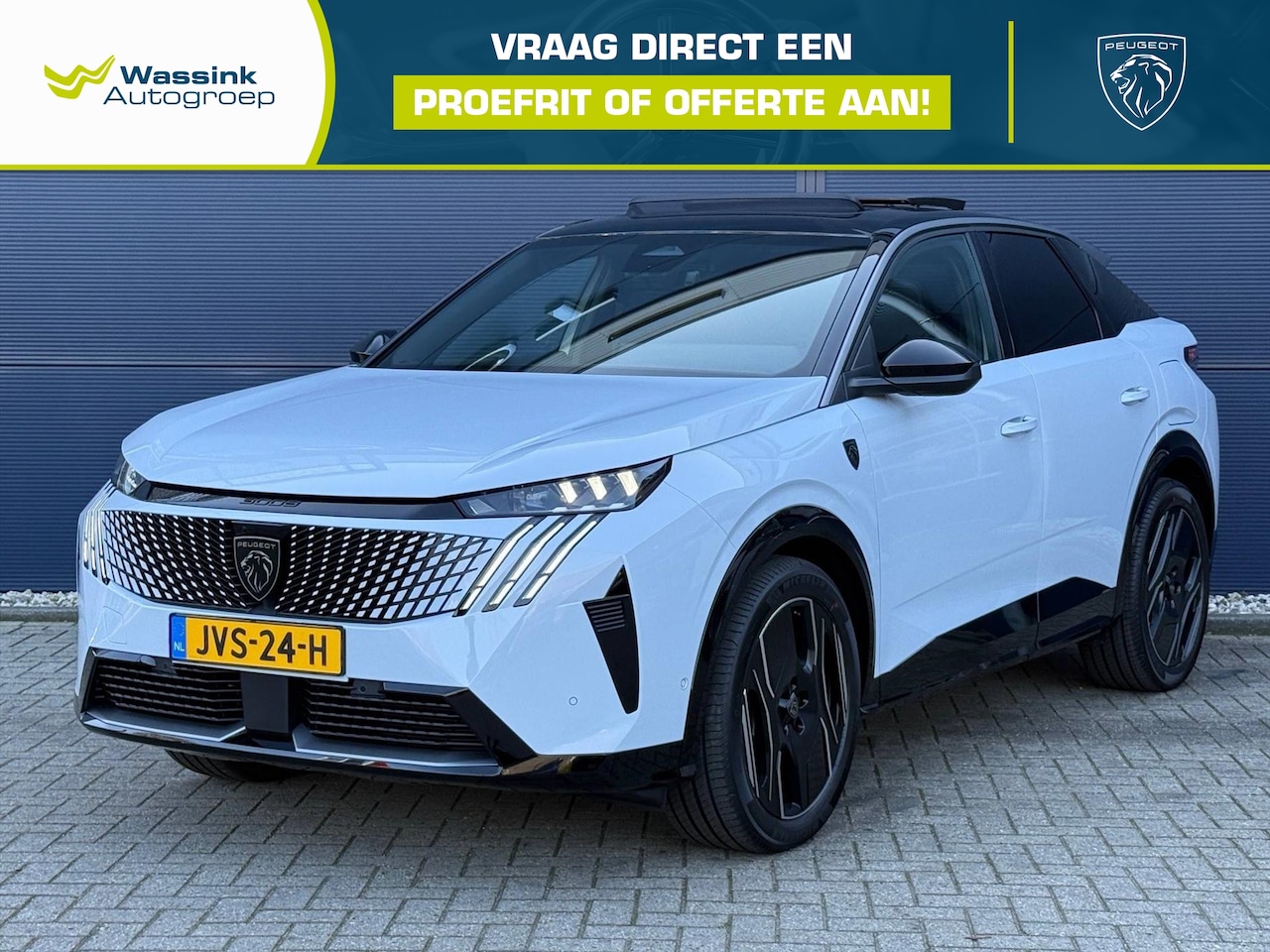 Peugeot e-3008 - EV 73 kWh 210pk GT Exclusive | | Navigatie | Schuifdak | Nappa leder | Trekhaak | Pixel Le - AutoWereld.nl