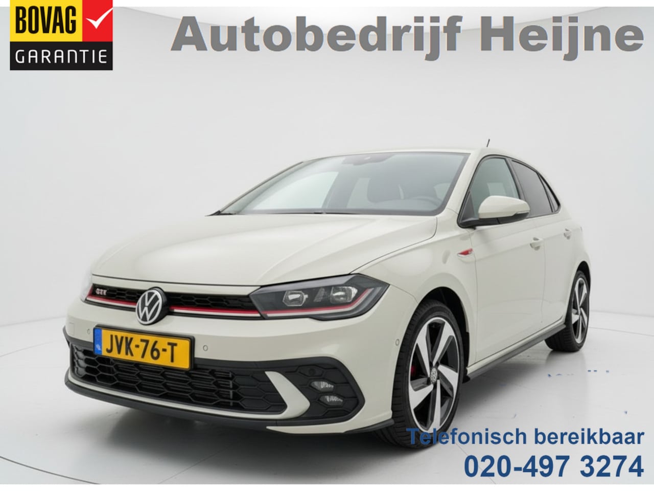 Volkswagen Polo - 2.0 TSI GTI TSI 210PK DSG GTI-SPORT LED/CARPLAY/PDC FABRIEKS GARANTIE - AutoWereld.nl