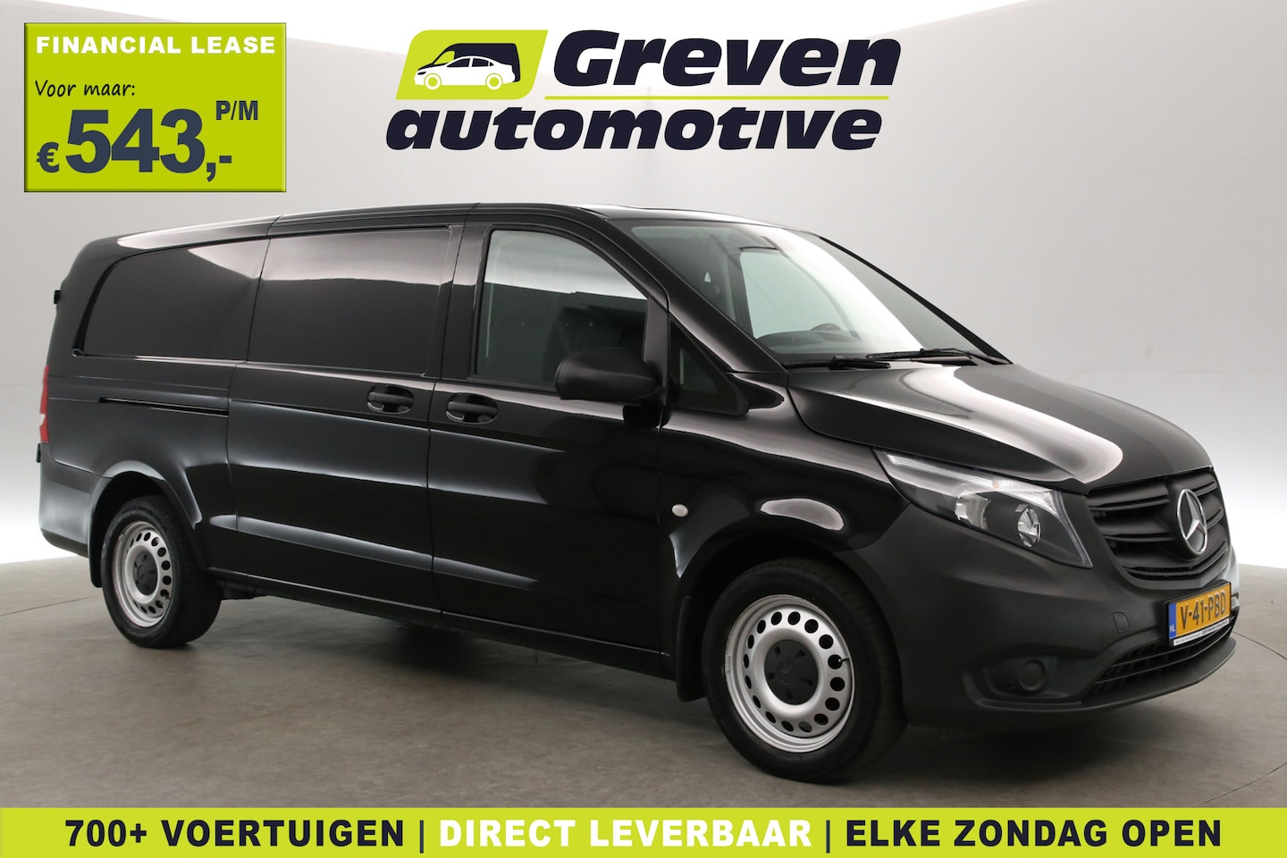Mercedes-Benz Vito - 114 CDI Extra Lang | Aut. | Airco | Adap. Cruise | Camera | Carplay | 3 Zits | Trekhaak | - AutoWereld.nl