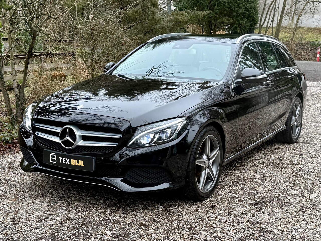Mercedes-Benz C-klasse Estate - 180 Prestige AMG LMV|Pano|leder|navi|2 sets LMV - AutoWereld.nl