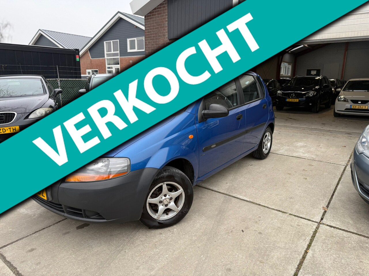Chevrolet Kalos - 1.2 Pure |NEW APK|NAP KM|LAGE KM|CENTRL.DEUREN|2SLEUTELS|BOEKJES|NETTEAUTO|ZUINIG|BETAALBA - AutoWereld.nl