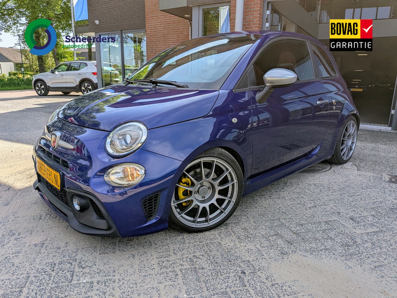 Fiat 500 Abarth - 1.4 T-Jet Turismo ,Climatronic,Leder,Navi. - AutoWereld.nl
