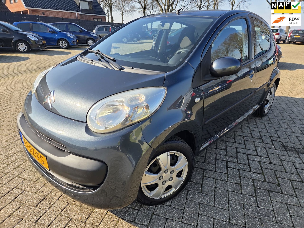 Citroën C1 - 1.0-12V Ambiance 5Drs 2005. Airco/CV/Elektrische ramen etc.. APK 11-2026 - AutoWereld.nl