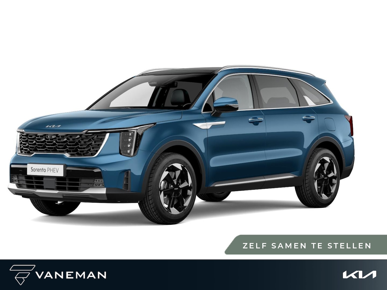 Kia Sorento - 1.6 T-GDi Plug-in Hybrid 4WD DynamicPlusLine 7p. | Achterbank verwarmd| Zelf samenstellen - AutoWereld.nl