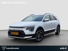 Kia Niro - 1.6 GDi Hybrid DynamicPlusLine HUD | Leder | Stoel- en Stuurverwarming | Adapt. Cruise | S