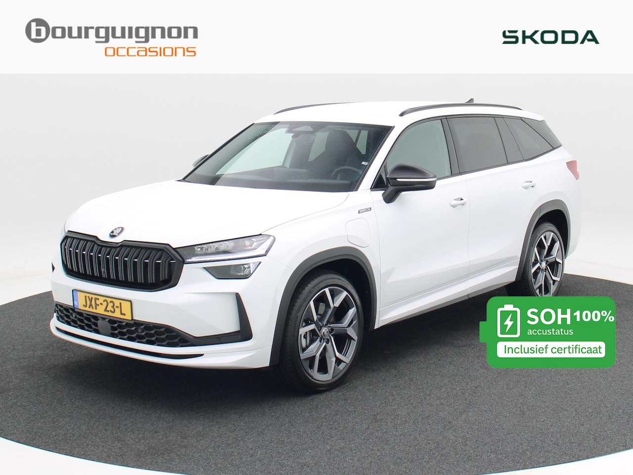 Skoda Kodiaq - 1.5 TSi 204 Pk PHEV Sportline Business | Trekhaak | Adaptive Cruise | Stuur/Stoel Verwarmi - AutoWereld.nl