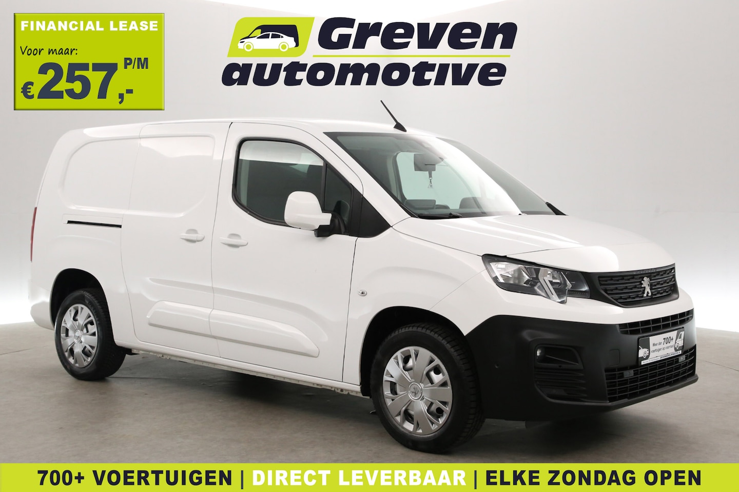 Peugeot Partner - 1.5 BlueHDi 131PK EAT8 L2 | 8-Traps Aut. | Clima | Adap. Cruise | Camera | Carplay | Stoel - AutoWereld.nl