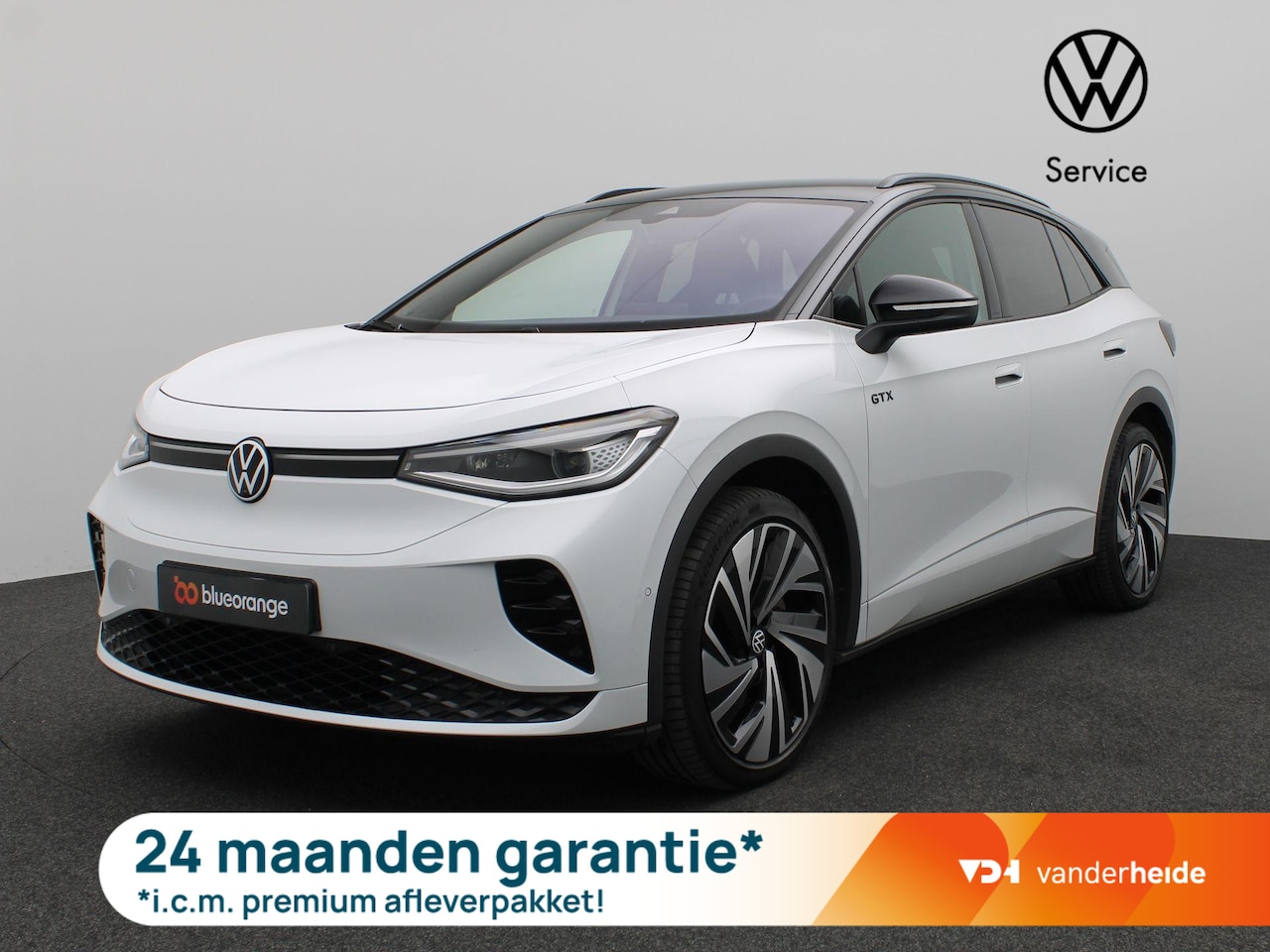 Volkswagen ID.4 - GTX 4Motion 77 kWh 299PK Aut. SOH 93%, Trekhaak, 21" LM Velgen, Head-Up Display, Memorysto - AutoWereld.nl