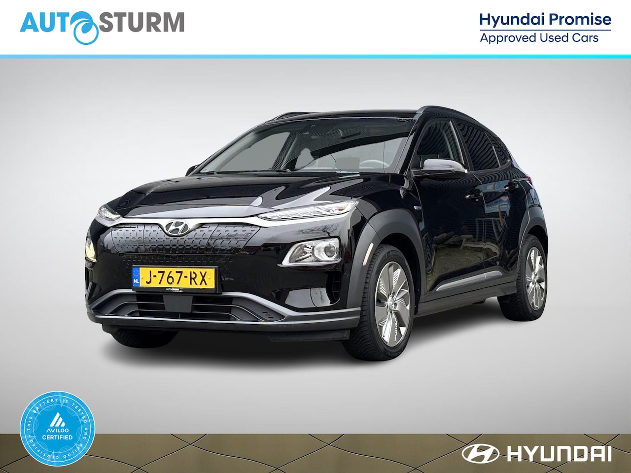 Hyundai Kona Electric - EV Fashion 64 kWh SoH 95% 3-Fase Lader! - AutoWereld.nl