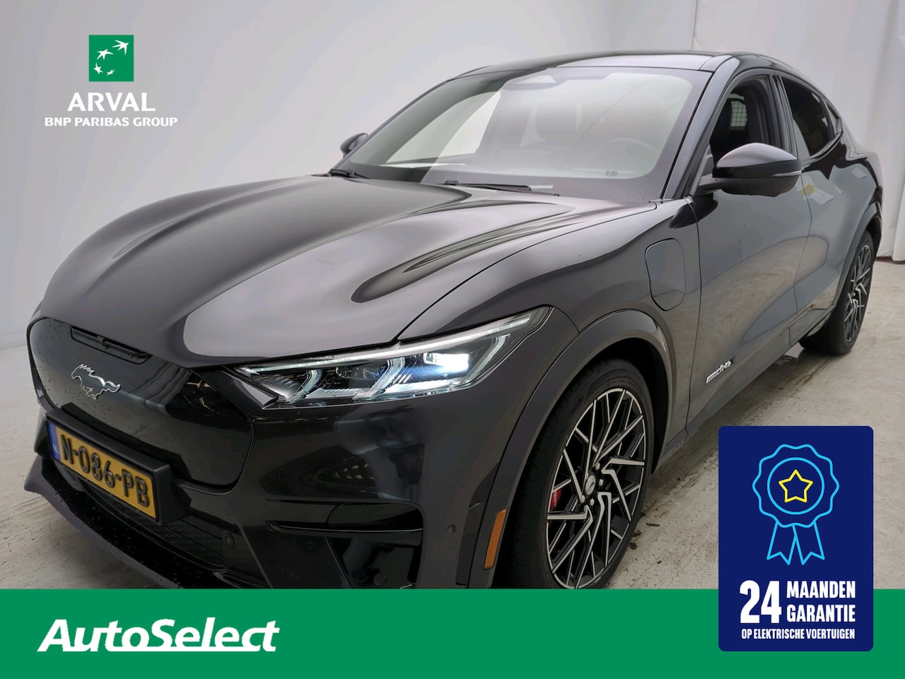 Ford Mustang Mach-E - 98 kWh 487pk GT Extended AWD | Panoramadak | Half Leder/Suede | CarPlay | PDC V + A | Came - AutoWereld.nl