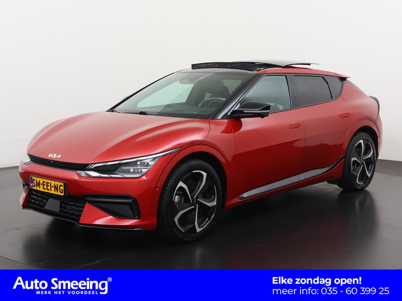 Kia EV6 - GT-Line 77.4 kWh | SOH 100% | Schuifdak | Zondag Open! - AutoWereld.nl