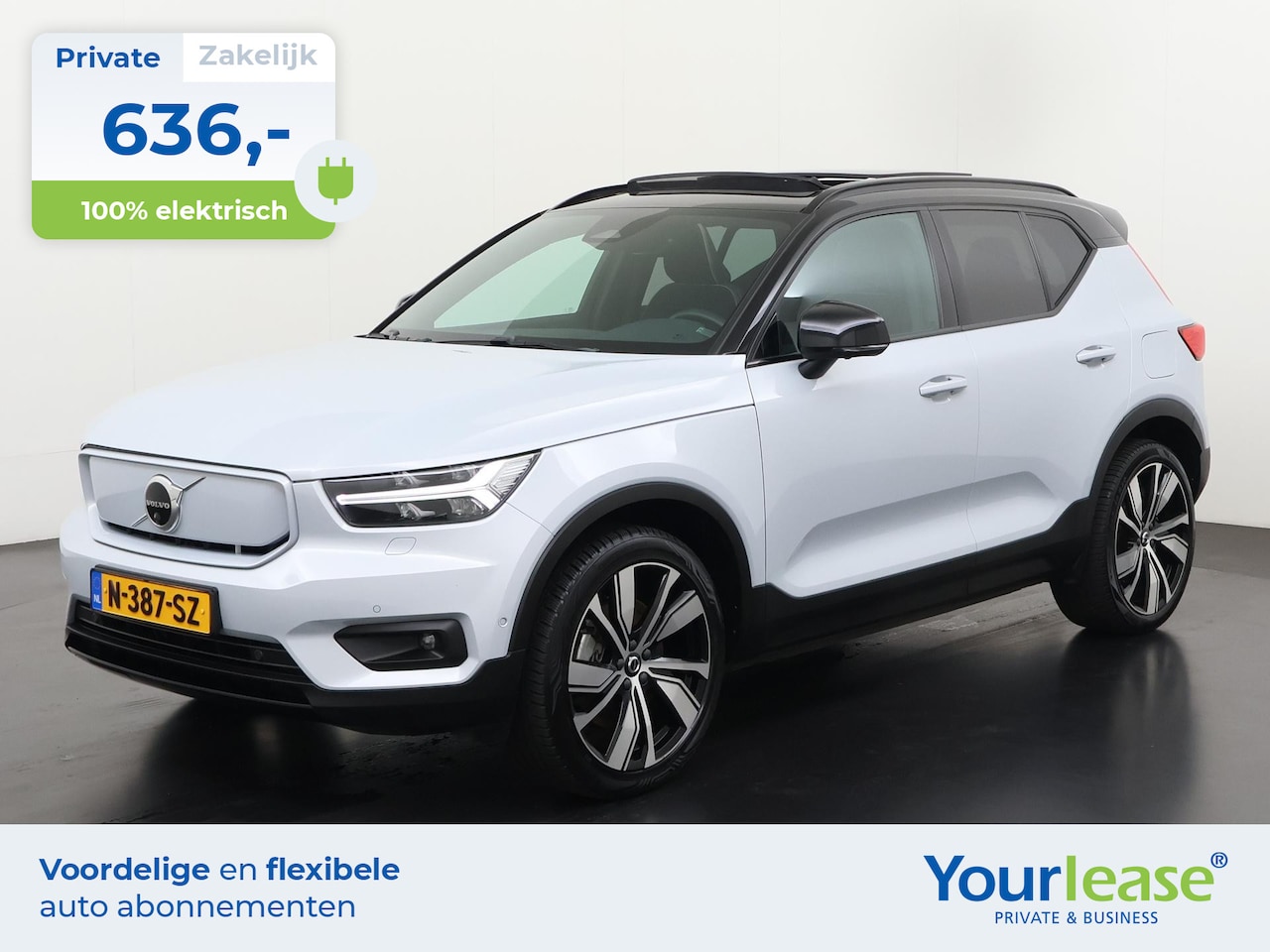 Volvo XC40 - Recharge Pro | All-in 636,- Private Lease | Direct uit voorraad - AutoWereld.nl