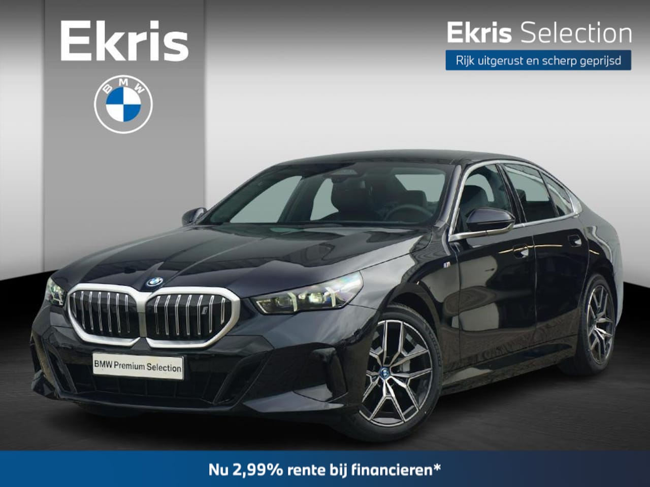 BMW i5 - eDrive40 M Sport | Panoramadak / Comfortstoelen / Head-up / Trekhaak / Harman Kardon / Par - AutoWereld.nl