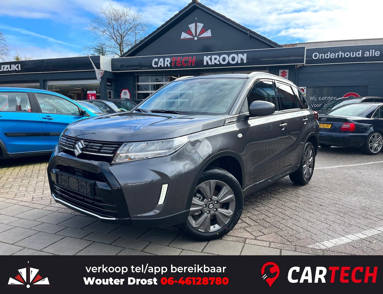 Suzuki Vitara - Suzuki Vitara 1.4 Boosterjet Smart Hybrid Select I Direct uit voorraad leverbaar! € 2.000, - AutoWereld.nl