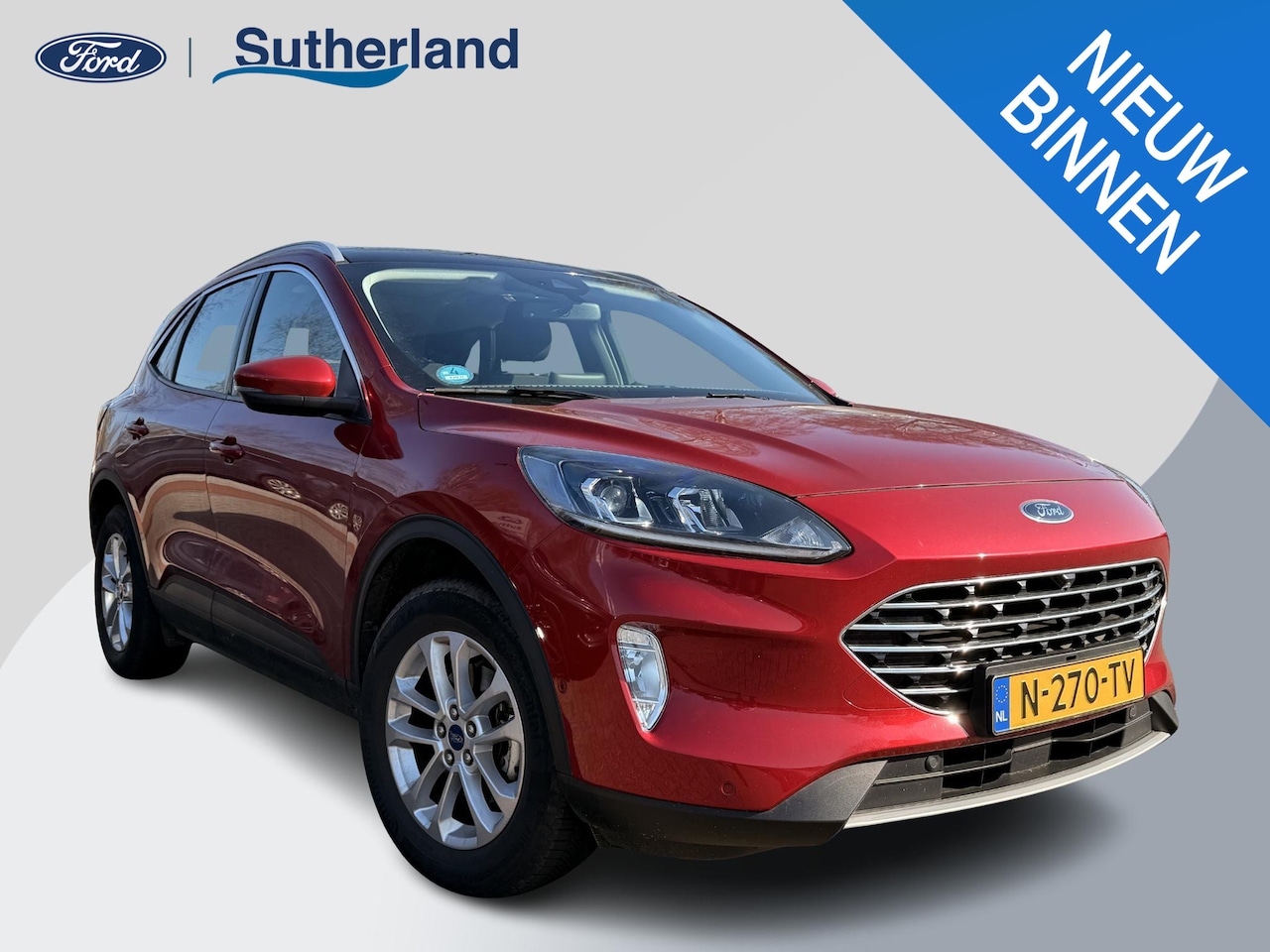 Ford Kuga - 2.5 PHEV Titanium 225pk Wegklapbare Trekhaak | Adaptieve Cruise | Winterpack | Panorama da - AutoWereld.nl