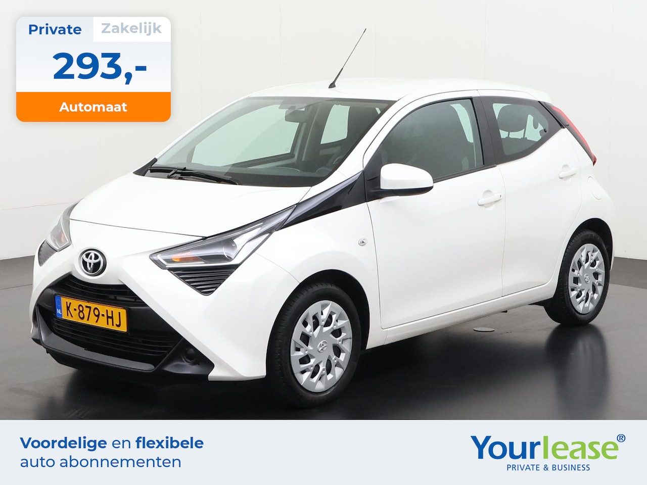 Toyota Aygo - 1.0 VVT-i x-play Automaat | All-in 293,- Private Lease | Direct uit voorraad - AutoWereld.nl