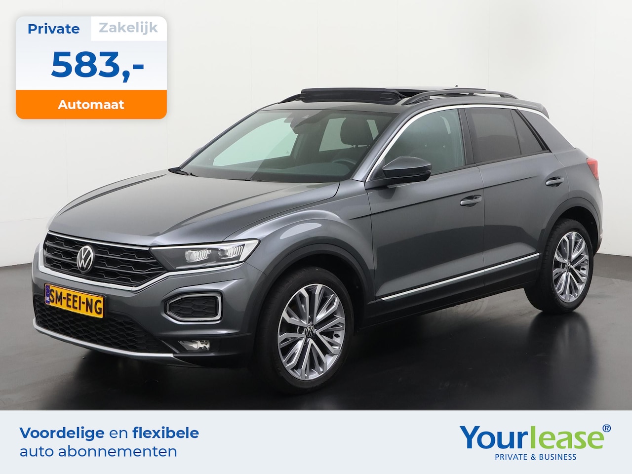 Volkswagen T-Roc - 1.5 TSI Sport DSG | All-in 583,- Private Lease | Direct uit voorraad - AutoWereld.nl