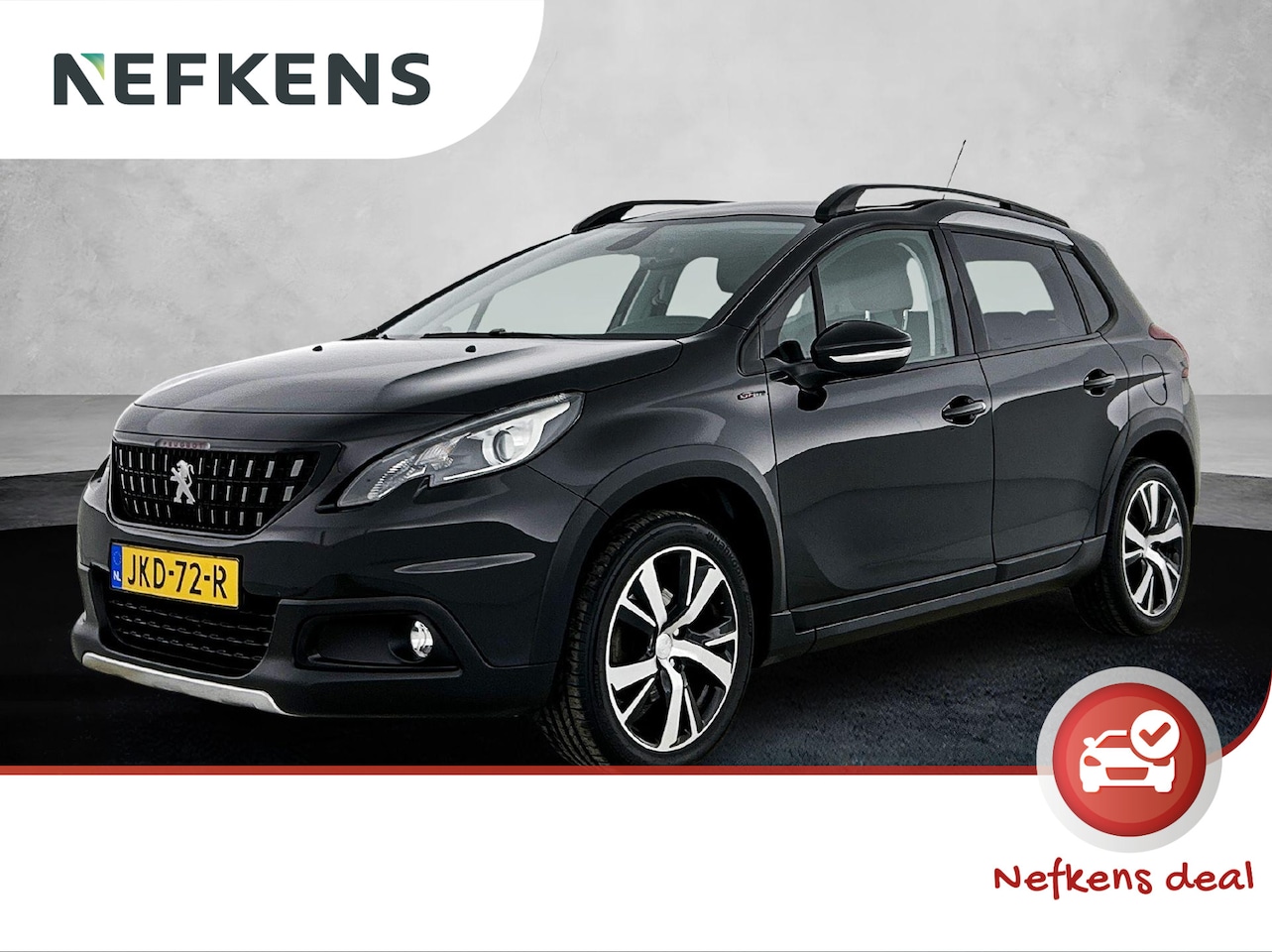 Peugeot 2008 - 1.2 GT-Line 110PK AUTOMAAT | Achteruitrijcamera | Armsteun | Bluetooth | Navigatie | Clima - AutoWereld.nl