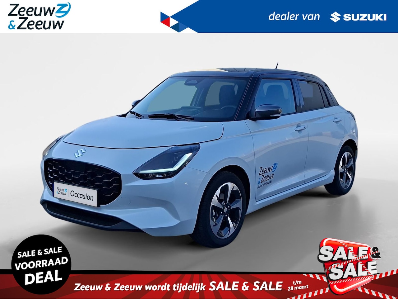 Suzuki Swift - 1.2 Style Smart Hybrid automaat | DEMO | Lichtmetalen velgen | Navigatie | Hoge instap - AutoWereld.nl