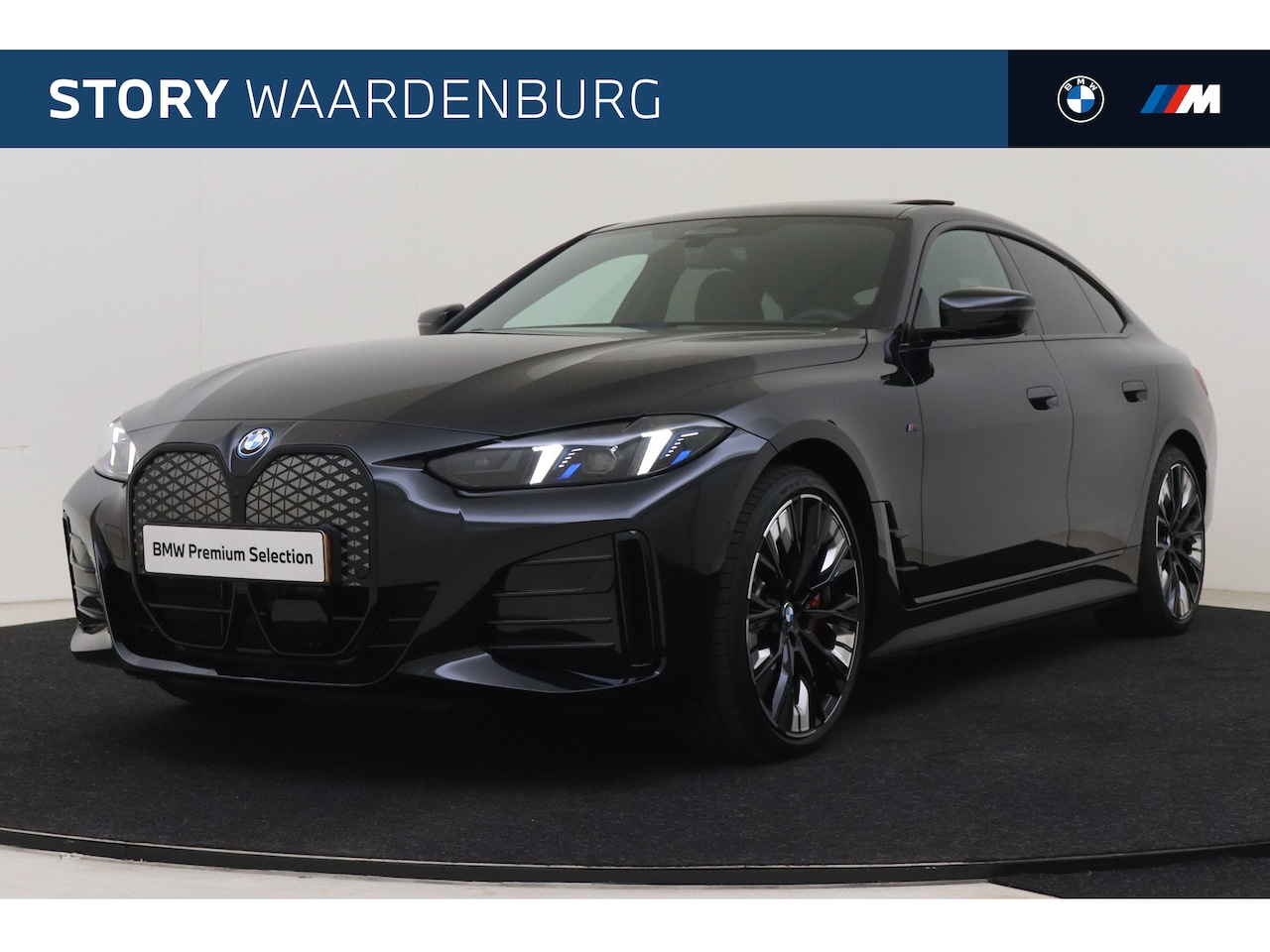 BMW i4 - eDrive40 High Executive M Sport / Schuif-kanteldak / Adaptieve LED / Parking Assistant Plu - AutoWereld.nl