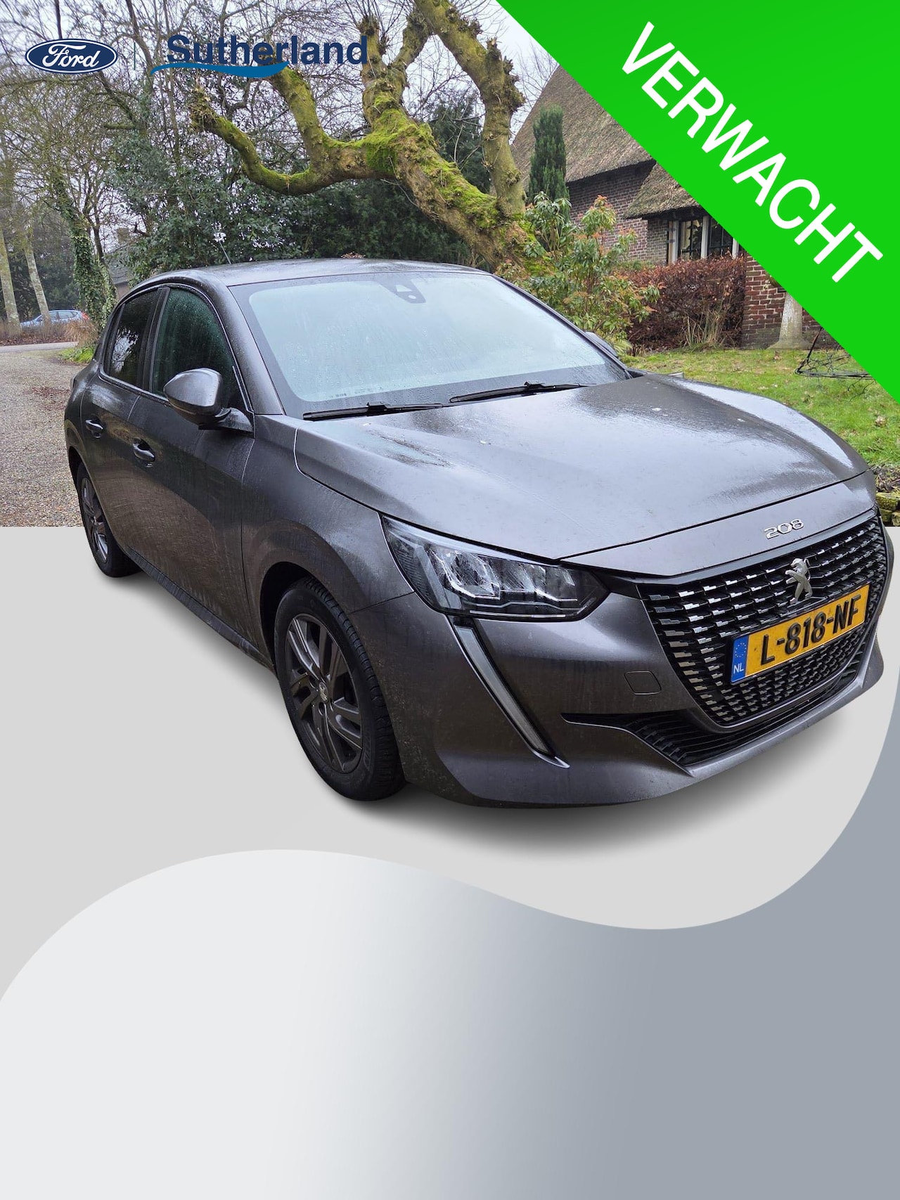 Peugeot 208 - 1.2 PureTech Active Pack 101pk Led Koplampen | Cruise control | Apple Carplay, Android aut - AutoWereld.nl