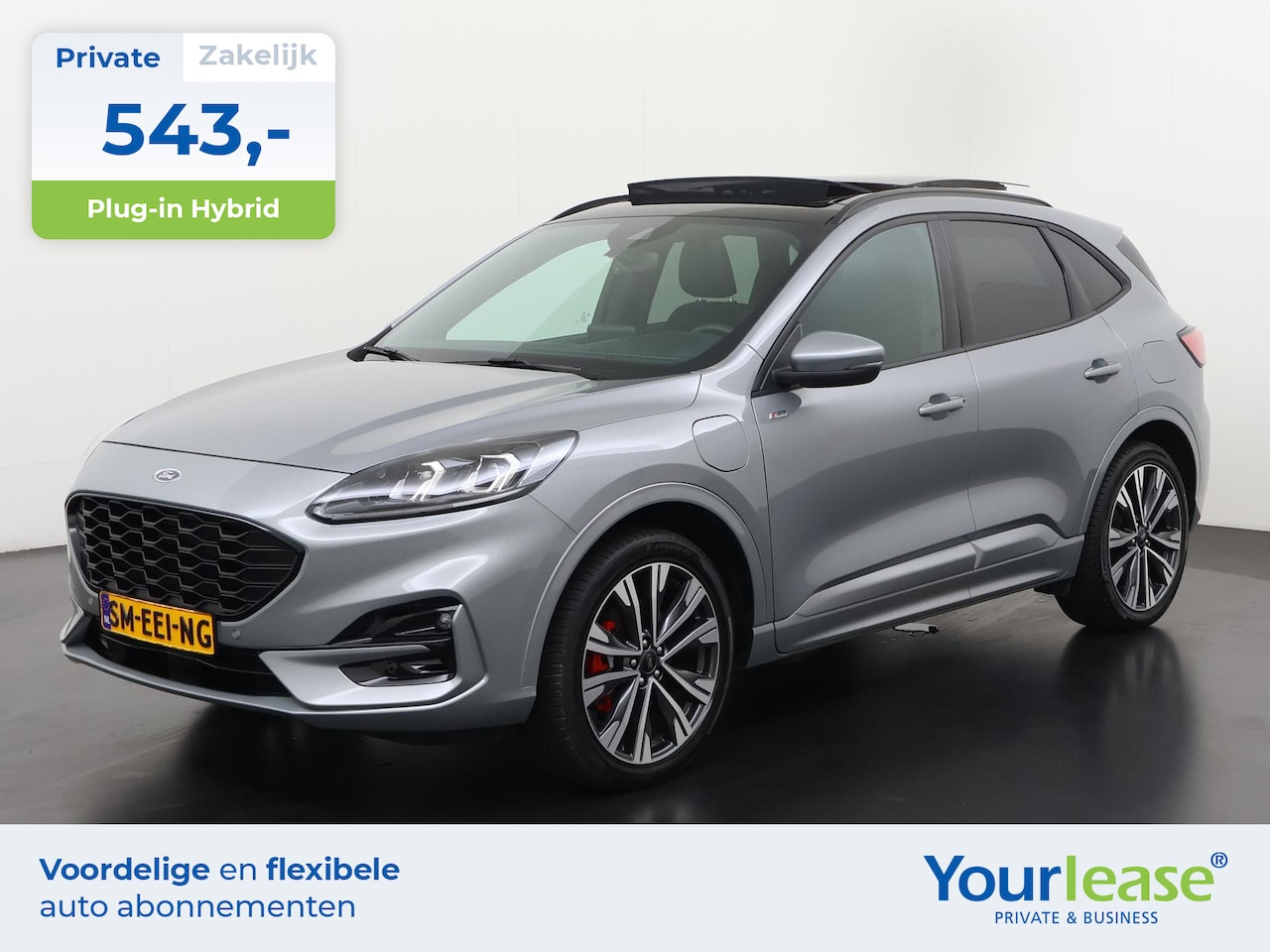Ford Kuga - 2.5 PHEV ST-Line X | All-in 543,- Private Lease | Direct uit voorraad - AutoWereld.nl