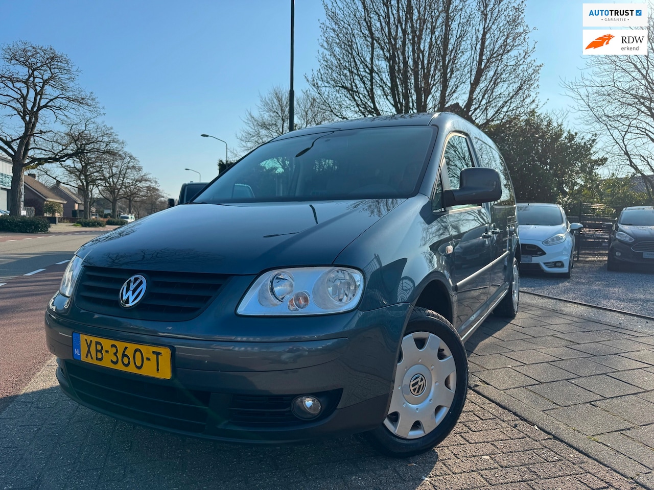Volkswagen Caddy Maxi - 1.6 Comfortline 7p. Clima Elek Pakket Trekhaak - AutoWereld.nl