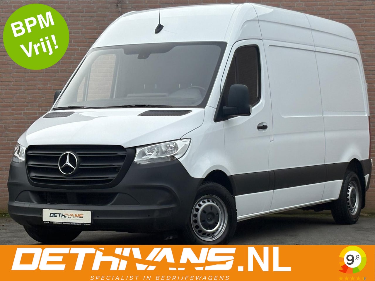 Mercedes-Benz Sprinter - 315CDI 150PK 9G-Tronic L2H2 / Cruisecontrol / M-Bux / Euro6 - AutoWereld.nl