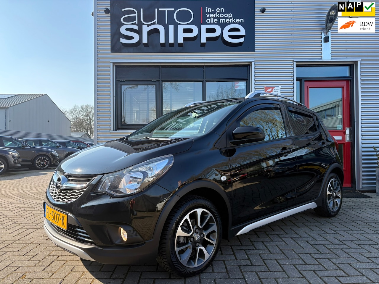 Opel Karl - 1.0 Rocks Online Edition -AIRCO-CRUISECONTROL-APPLE CARPLAY/ANDROID AUTO-ISOFIX-LICHTMETAL - AutoWereld.nl