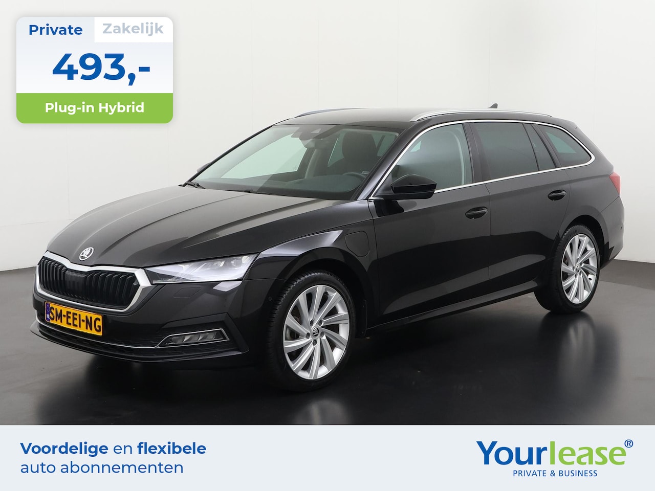 Skoda Octavia Combi - 1.4 TSI iV PHEV Style | All-in 493,- Private Lease | Direct uit voorraad - AutoWereld.nl