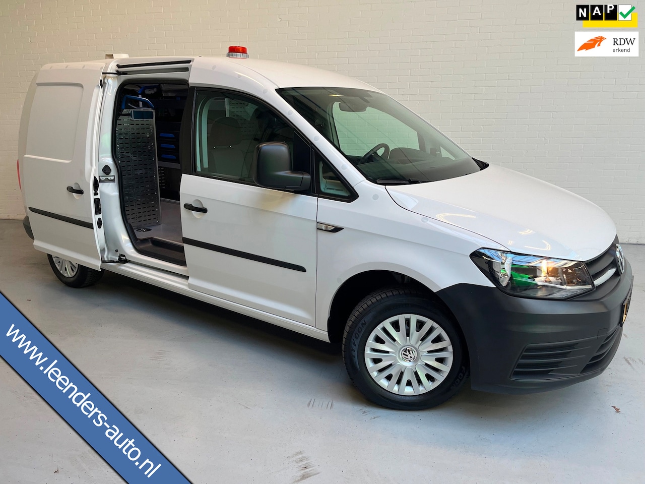 Volkswagen Caddy Maxi - Servicewagen 2.0 TDI 102pk euro6 L2H1 MAXI BMT Maxi Highline, Sortimo Inrichting, Omvormer - AutoWereld.nl