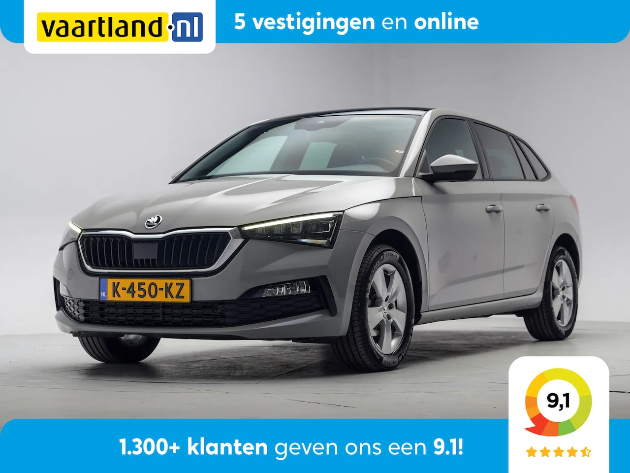 Skoda Scala - 1.0 TSI 110 pk Sport Edition Aut. [ Panorama LED Stoelverwarming Camera Navi Apple / Andro - AutoWereld.nl