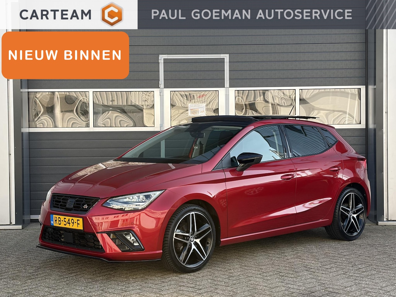 SEAT Ibiza - 1.0 TSI FR Business Intense | Pano | Keyless | LED | Climate | - AutoWereld.nl