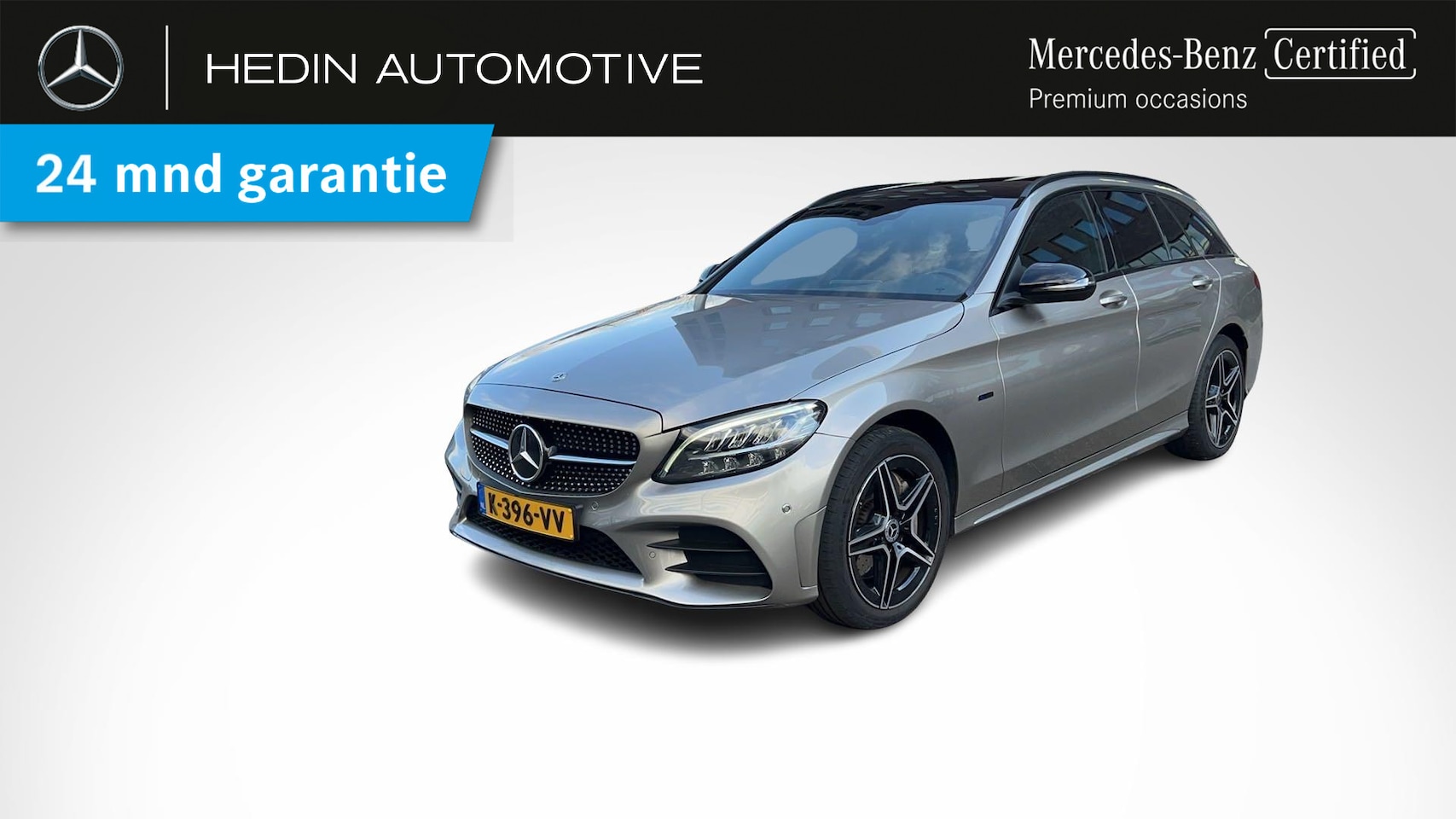 Mercedes-Benz C-klasse Estate - C 300e Automaat Business Solution AMG | Advantage Pakket | Nightpakket | Panoramadak | LED - AutoWereld.nl