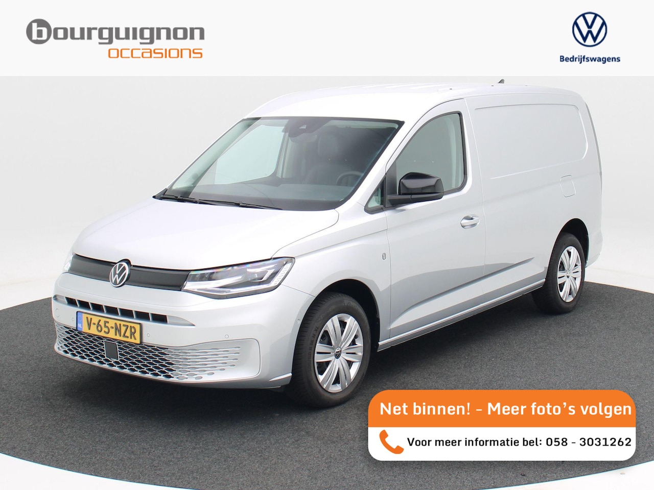 Volkswagen Caddy Cargo Maxi - 1.5 TSi 115 Pk Automaat | Camera | Climatronic | Stoel Verwarming | Multifunctioneel Stuur - AutoWereld.nl